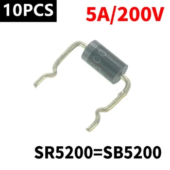 Importuotų stereotipiškai pin SB/SR/MBA/3150 5150 5200 Schottky diodas (10 vnt.)