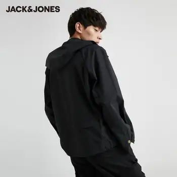 JackJones Vyrų Krovinių Atsitiktinis Streetwear Stand-up Apykaklė su Gobtuvu Trumpas Tranšėjos Paltai|220121557