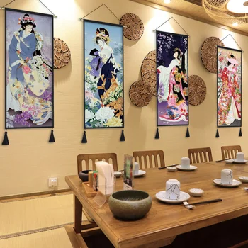 Japonijos Ukiyoe Anime Tarnaitė Drobės Tapybos Sienos Meno Dekoro Plakatai Pažymėkite Paveikslai Sienų Kabo Paveikslai Kambarį Apdaila