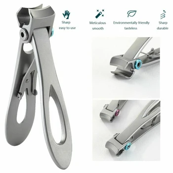 Jaw Opening Nail Cutter For Thick Nails Nail Tools Clippers Trimmers Extra Large Toe Nail Clippers Wide