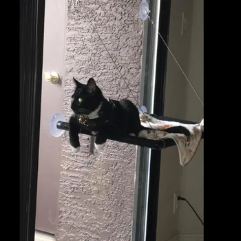 Katė hamakas hamakas nuimamas super siurbtukas katė trinkelėmis langą sillcats katės lova