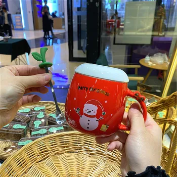 Kūrybos Kalėdų Dizaino keramikos puodelis,geriamojo įrankis Mėgėjams Taurės unikalus arbatos Puodeliai, keramikos puodelis Kūrybos puodelis, sulčių, pieno puodelis