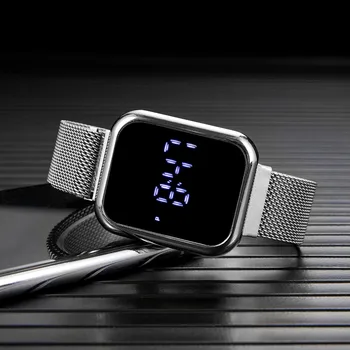 LED Laikrodžių Vyrams Skaitmeninis Riešo Žiūrėti 2021 Mados Prekės ženklo vyriški Sportiniai Laikrodžiai Vyrų Elektroninis Laikrodis Mens Laikrodis reloj hombre