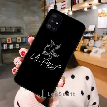 Lil Peep Telefono dėklas Samsung A32 A51 A52 A71 A50 A12 A21S S10 S20 S21 Plus Ultra Fe