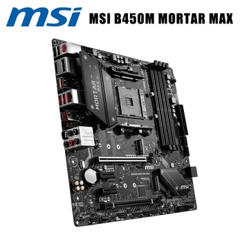 Lizdas AM4 MSI B450M SKIEDINIO MAX motininę Plokštę su AMD Ryzen 5 3500X Plokštė Nustatyti 3.6 GHz, 6-Core PCI-E 3.0 M. 2 Darbalaukio B450 Naujas