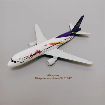 Metalų lydinio, Oro Šypsena Tailando A320 Aviakompanijų Lėktuvo Modelį, Tailandas, 
