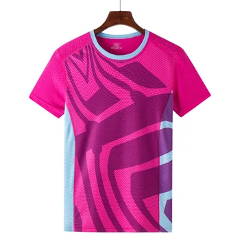 Moterų sporto marškinėliai CoolMax Trumpas rankovės prakaito absorbcija greitai džiūsta sporto marškinėliai bėgimas bėgimo marškinėliai vasarą sportinę viršų