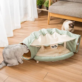 Naminių Kačių Tunelio Interaktyvus Žaislas Žaisti Mobiliojo Išardomi Šeškai, Triušiai Lova Katė Patalpų Žaislų Kačiukas Naudojasi Produktai, naminių Gyvūnėlių ac