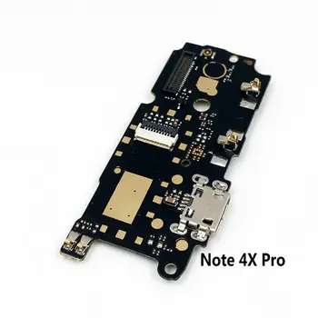 Nauja Micro USB Įkrovimo Kroviklis Flex Kabelis Uosto Valdyba su Mikrofono Modulio Xiaomi Redmi 4 Pastaba / Note 4X / Pastaba 4Xpro Telefono