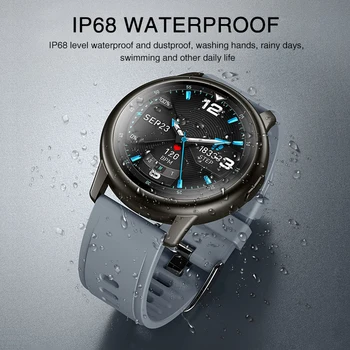 Naujas 2021 S27 Smart Watch Vyrų jutiklinių Sport Fitness Tracker Kraujo Spaudimas Smart Laikrodis Moterims GTS Smartwatch už Xiaomi