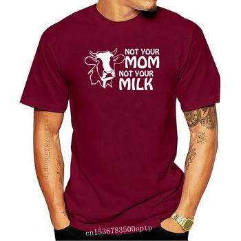 Naujas Ne Jūsų Mama Neturi Savo Pieno, T Marškiniai Juokinga Veganų Karvė Dovanos Modelis Atspausdintas Viršūnes Moterims