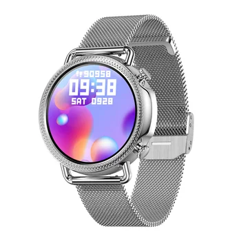 NAUJAS V25 Moterų Smart Žiūrėti Visą Touch Fitness Tracker IP67 atsparus Vandeniui Kraujo Spaudimas Smart Laikrodis Vyrams Smartwatch Atnaujinti V23