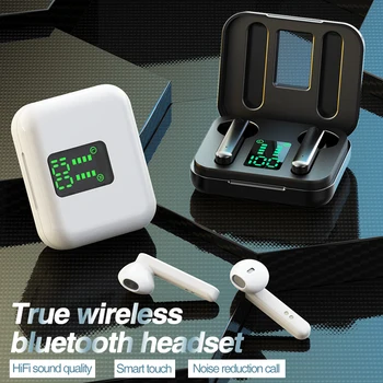 Naujas X15 L12 TWS Bluetooth 5.1 Belaidės Ausinės LED Ekranas Hifi Stereo Sporto laisvų Rankų įranga Su Mikrofonu Už xiaomi 