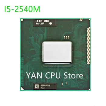 Nemokamas pristatymas Intel Core i5-2540M i5 2540M SR044 2.6 GHz, Dual-Core, Quad-Sriegis CPU Procesorius 3M 35W Lizdas G2 / rPGA988B