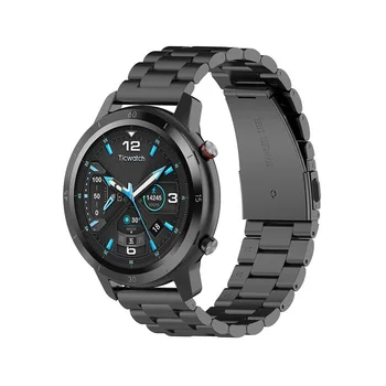 Nerūdijančio Plieno Dirželis Ticwatch Pro 3/3 GPS Smart Watch Band Metalo 22MM Apyrankę ant Riešo Dirželis Ticwatch Pro 2020 M/E2 Correa