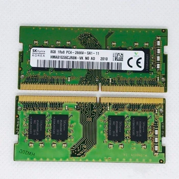 Nešiojamas Memoria SK hynix DDR4 RAM 8GB 1Rx8 PC4-2666V-SA1-11 DDR4 8GB 2666MHz Nešiojamas Atminties 1 VNT. už nešiojamojo kompiuterio RAM