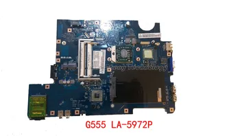 Nešiojamas Plokštė/mainboard Lenovo G555 LA-5972P DDR2 su integruota grafika kortelės m880g testuotas, Pilnai