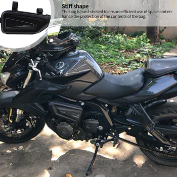 Nešiojamų Patvarus Motociklas Dual Pusėje Krepšys Kietas Motociklo Pusėje Shell Maišelį Motociklo Pusėje Saugojimo Krepšys Kelių Kempingas