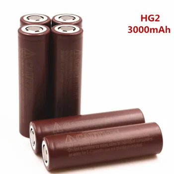Originalus HG2 18650 3000mAh baterijos 18650 baterija HG2 3.6 V, skirta hg2 Galios daugkartinio Įkrovimo baterija baterija