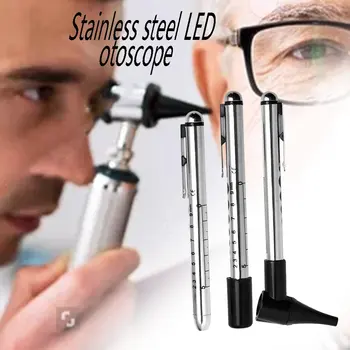 Otoscope Nustatyti Optinio Pluošto Otoscope Ophthalmoscope LED ENT Diagnostikos Tyrimo Rinkinys Ausų, Nosies ir Gerklės Egzamino Rinkinys