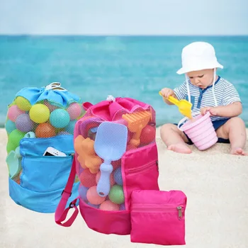 Paplūdimio Žaislų Saugojimo Krepšys Sulankstomas Akių Tote Krepšys Kūdikiui Kelionės Žaislų Saugojimo Krepšys Įvairenybės Saugojimo Raišteliu Dtorage Krepšys