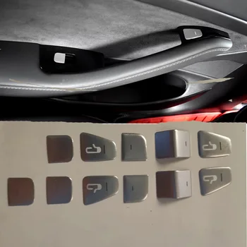Plastikiniai Jungiklio Mygtuką Lipduko Pakeitimas ABS Tesla Model 3 2017-2020 Rankena Liftas Prabanga