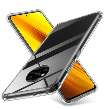 Poco X3 Pro atveju silikono Poco X3 NFC atveju padengti Xiaomi Poco F3 M3 Poko X 3 Pro išmanųjį telefoną atvejais Xiomi PocoX3 Poco X3Pro