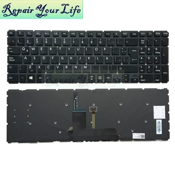Remontas Jums Gyvenimo nešiojamojo kompiuterio klaviatūrą skirtą Toshiba Satellite L50T-B P55W-S50 B-B juoda LA išdėstymo nauja klaviatūra originalus