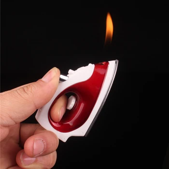 Romanas Lengvesni Kūrybos Pripučiami Geležies Formos Cigarečių Butano Dujų Juokinga Žiebtuvėliai Dalykėlių Vyrų Rūkymo Užsakymą Encendedores