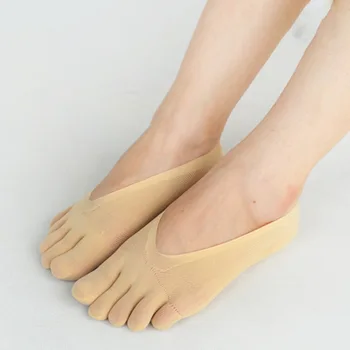 Skarpetki Damskie Karšto Ortopedijos Suspaudimo Puskojinės Moterų Kojų Kojinės Ultra Low Cut Įdėklas su Gelio Tab Kvėpuojantis FRE-Drop