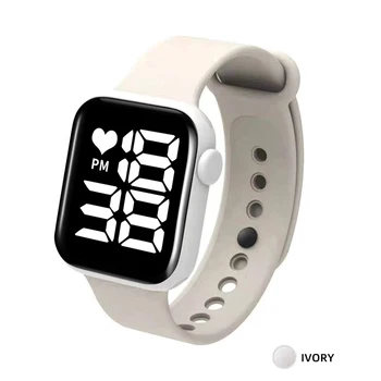 Sporto Skaitmeninis Žiūrėti Moterys Vyrai Aikštėje Led Watch Silikono Elektroninių Žiūrėti Moterų Laikrodžiai Laikrodis Fitneso Laikrodis Vaikams Valandas