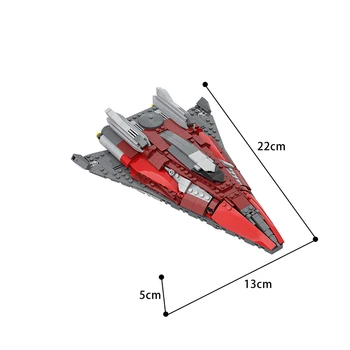 SS Erdvėlaivius 1:250 Masto FDL Kūrimo Bloką Plytų Rinkiniai Dizaino Modelis 