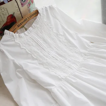 Suknelė Moterims Vasaros Elegantiškas Korėjos Balta Nėrinių Mini Suknelė Japonijos Mielas Beach Party Trumpas Rudenį Boho Kawaii Drabužiai, Suknelės