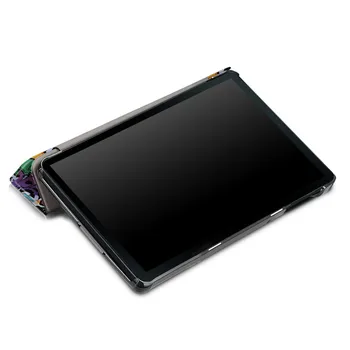 Tablet Case for Samsung Galaxy Tab 10 1 2019 Sulankstomas Stovas Sunkiai PC Atgal Funda Samsung Galaxy Tab 10.1 SM T510 T510 Dangtis