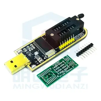 Tironas aukso CH341A programuotojas USB plokštę maršruto LCD BIOS/FLASH/24/25 degiklis