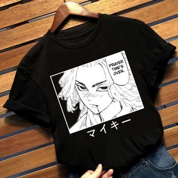 Tokijo Revengers T-shirt Manjiro Sanofi Grafinis Vyrų, Moterų Marškinėliai Tees Viršūnes Harajuku