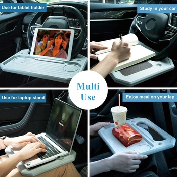 Universalus Automobilių Dėklas Valgyti Vairas Auto Vairas Stalas Laptop Tablet Automobiliu Lentelė Vairuotojams, Nešiojamų