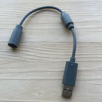 USB Atsiskyrusių Kabelio Adapteris Laido Pakeitimo Xbox 360 Laidinį Žaidimų Valdiklis