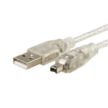 USB Vyras į Firewire IEEE 1394 jungtis 4 Pin Male iLink Adapterio Laido firewire 1394 Kabelį SONY DCR-TRV75E DV vaizdo kameros kabelis 150cm
