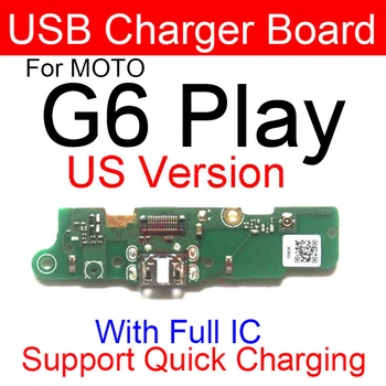 USB Įkroviklio Lizdas Dokas Valdybos Motorola Moto G6 Žaisti Įkrovimo Lizdas Port Jungtis, Flex Kabelis Valdybos Remontas, Dalys