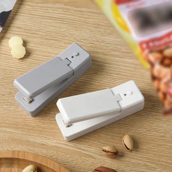 USB Įkrovimo Sandarinimo Mašina Maisto Įrašą Šilumos Sandarinimo Mašina Mini Šilumos Gruntas Maisto Pakuočių Virtuvės Saugojimo Krepšys Įrašus