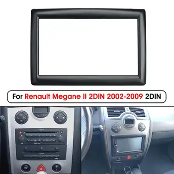 Už Renault Megane 2 II 2002 m. 2003 m. 2004 m. 2005 m. 2006 m. 2007-2009 m. 2 Din Automobilio Radijo Brūkšnys CD Fasciją Apdailos Montavimo Plokštė, Rėmas