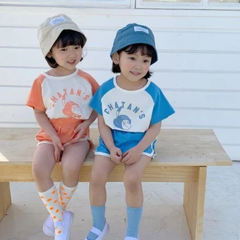 Vaikai Kibiro Kepurę Vasaros Laisvalaikio Medvilnės Vaikus Saulės Skrybėlės Mados Saldainiai Spalvos Kupolas Žvejys Bžūp Naujos Korėjos Stiliaus Kūdikių Variklio Dangčio