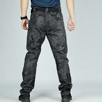Vyrai Krovinių Kelnės Camo Multi-Kišenės Quick Dry Lauke, Sporto Taktinės Kelnės Cargo Kelnės Vyrams, Atsitiktinis Klasikinis Lauko Žygiai