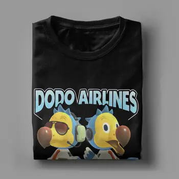 Vyriški Marškinėliai Gyvūnų Kirtimo Dodo Airlines Jūsų Vartai Į Dangaus Medvilnės Tees trumpomis Rankovėmis T Shirts Įdomus Drabužių Spausdinti