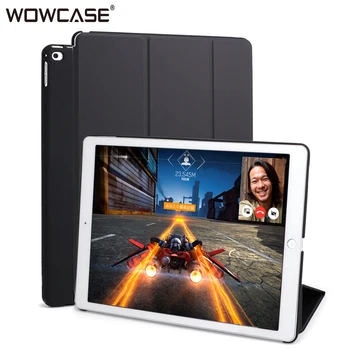 WOWCASE Magnetinio iPad Pro 10.5 Atveju, Smart Miego Auto pažadinimo Verslo Odos Apversti Stovėti Galinį Dangtelį, Skirtą 