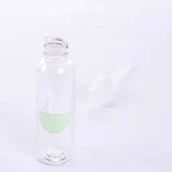 1 Vnt 60ml Plastikiniai Purškimo Butelis Tuščias Daugkartiniai Plastiko Butelį su Pompa Kelionės Kvepalai Daugkartiniai Makiažas Sub-Butelis Bakas