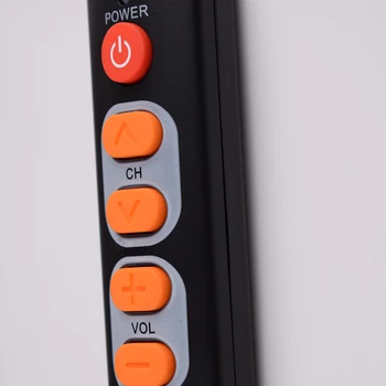 6 raktai Didelis Mygtukas Universalus Mokytis Nuotolinio Valdymo Programuojami , Infraraudonųjų SPINDULIŲ Valdytojas STB TV-DVD DVB HIFI dėžutę