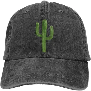 Džinsinio audinio Dangtelis Saguaro Kaktusų Beisbolo Tėtis Bžūp Reguliuojamas Klasikinis Sporto Vyrai Moterys Skrybėlę