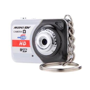JAV Akcijų Mini Kamera X6 Nešiojamų Ultra vaizdo kamera HD Skaitmeninė vaizdo Kamera Mini DV Parama 32GB & Mic Dovana